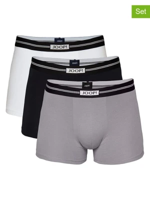 Joop! Bodywear Bokserki (3 pary) w kolorze szarym, czarnym i białym rozmiar: M