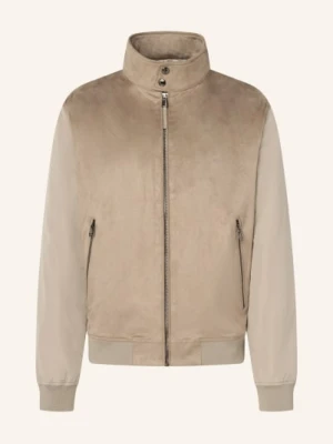 Joop! Bomberka Clunie Z Mieszanki Materiałów beige