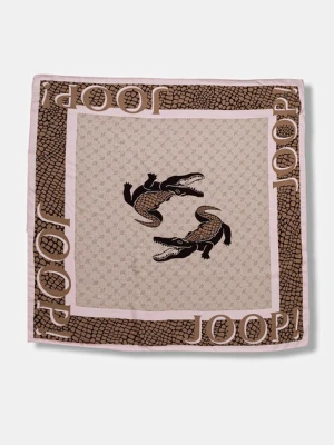 Joop! chusta damska kolor beżowy wzorzysta 30048970