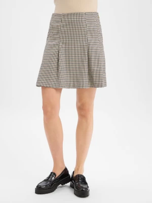 JOOP! Damska koszula z dzianiny z wełną i kaszmirem - Krissi Kobiety Sztuczne włókno beżowy,