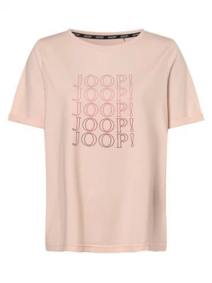 JOOP! Damska koszulka od piżamy Kobiety Bawełna różowy nadruk,