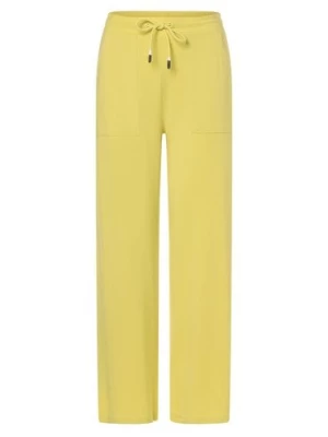 JOOP! Damskie spodnie od piżamy Kobiety Dżersej żółty jednolity,