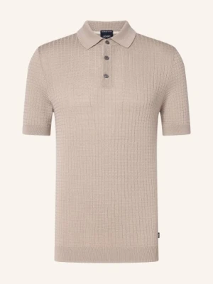 Joop! Dzianinowa Koszulka Polo beige