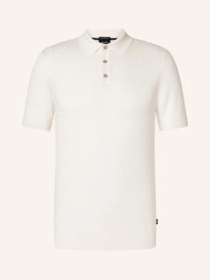 Joop! Dzianinowa Koszulka Polo weiss