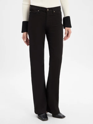 JOOP! Dżinsy bootcut - Miriam Kobiety Bawełna czarny jednolity,
