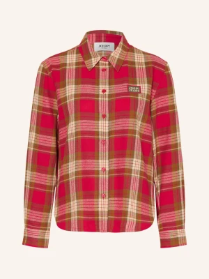 Joop! Jeans Bluzka Koszulowa Browyn pink niebieski
