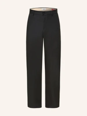 Joop! Jeans Chinosy Matthew O Nowoczesnym Kroju schwarz CZARNY