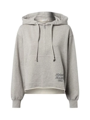 Joop Jeans Damska bluza z kapturem - Talia2 Kobiety Bawełna szary marmurkowy,