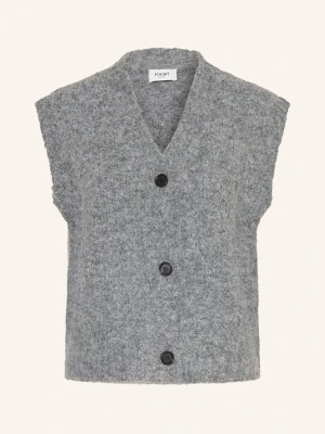 Joop! Jeans Dzianinowa Kamizelka Kirra grau SZARY