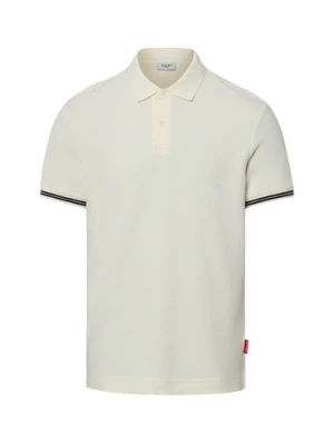 Joop Jeans dzianinowa koszulka polo Mężczyźni Bawełna (100%) biały