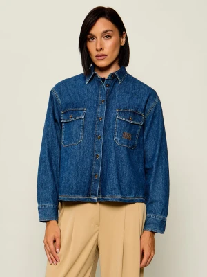 Joop! Jeans Jeansowa koszula Ude-Oh | Loose fit niebieski