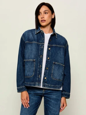 Joop! Jeans Jeansowa kurtka Inaya | Regular Fit niebieski