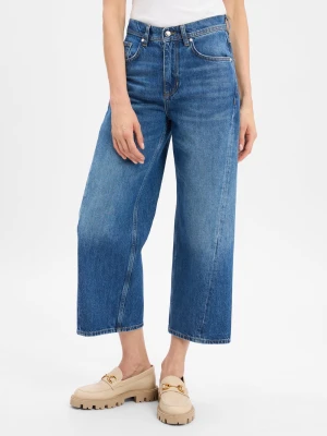 Joop Jeans Jeansy Barrel Fit - Maxine Kobiety Bawełna niebieski jednolity,