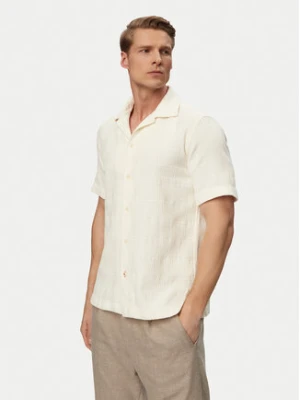 JOOP! Jeans Koszula Hanau 30102527 Kremowy Regular Fit