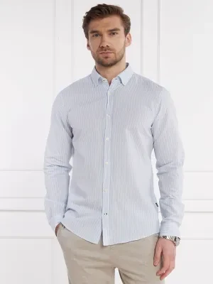 Joop! Jeans Koszula Heli2 | Regular Fit | z dodatkiem lnu