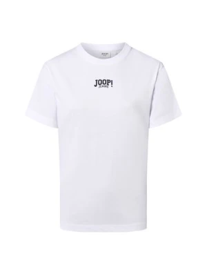 Joop Jeans Koszulka damska - Tyler Kobiety Bawełna biały jednolity,