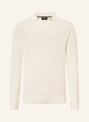 Joop! Jeans Koszulka Polo Z Dzianiny Sveno beige