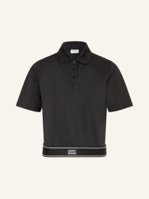Joop! Jeans Koszulka Polo Z Pikowanym Wzorem Talena schwarz