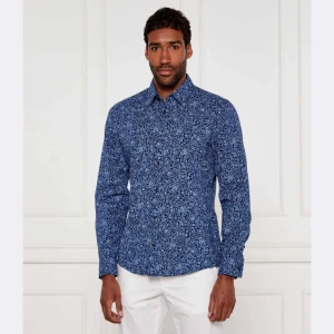Joop! Jeans Lniana koszula 15 JJSH-92HANSON2K-W | Regular Fit