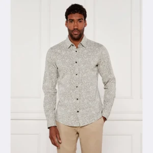 Joop! Jeans Lniana koszula 15 JJSH-92HANSON2K-W | Regular Fit