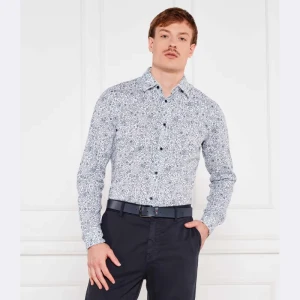 Joop! Jeans Lniana koszula 15 JJSH-92HANSON2K-W | Regular Fit