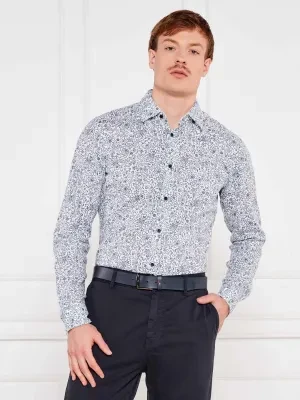 Joop! Jeans Lniana koszula 15 JJSH-92HANSON2K-W | Regular Fit