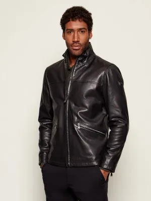 Joop! Jeans Skórzana kurtka Ramsey | Regular Fit