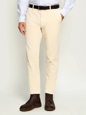 Joop! Jeans Spodnie chino Matthew | Modern fit | sztruks kremowy