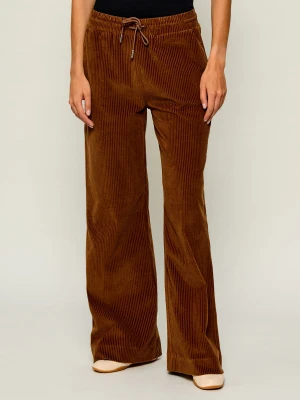 Joop! Jeans Spodnie dresowe Tulipsa | Regular Fit | sztruks koniakowy