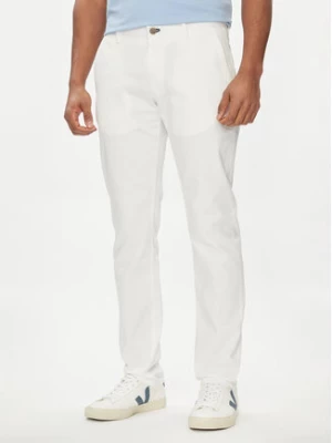JOOP! Jeans Spodnie materiałowe 82Matthew2 30041946 Biały Modern Fit