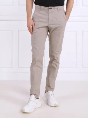 Joop! Jeans Spodnie Maxton3-W | Regular Fit | z dodatkiem lnu