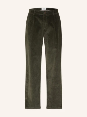 Joop! Jeans Spodnie Z Sztruksu Rafael O Kroju Regular Fit gruen CIEMNOZIELONY
