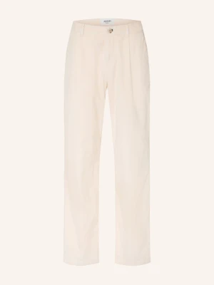 Joop! Jeans Spodnie Z Sztruksu Rafael O Kroju Regular Fit weiss BEŻOWY