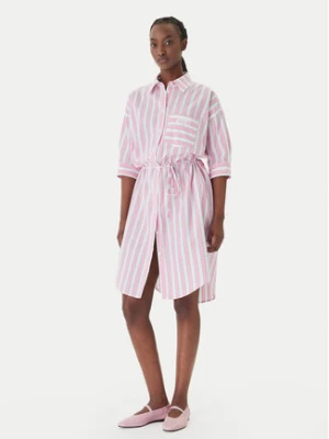 JOOP! Jeans Sukienka koszulowa Dua 30102576 Różowy Regular Fit