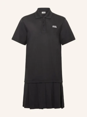 Joop! Jeans Sukienka Polo Z Pikowanym Wzorem Tadena schwarz