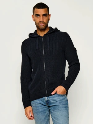 Joop! Jeans Sweter Heantez | Regular Fit granatowy