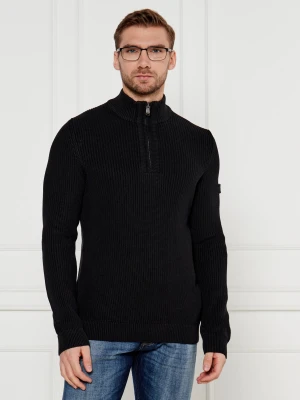 Joop! Jeans Sweter Henrio | Modern fit czarny