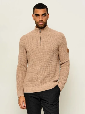 Joop! Jeans Sweter Honrio | Regular Fit beżowy