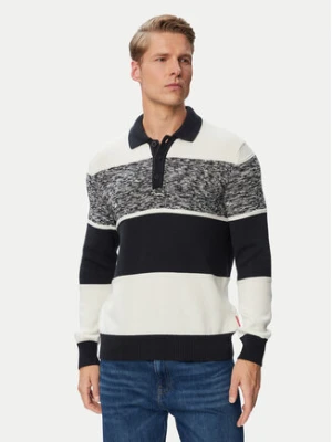 JOOP! Jeans Sweter Jjk-04Odin 30103133 Granatowy Regular Fit