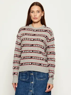 Joop! Jeans Sweter Karen | Modern fit | z dodatkiem wełny
