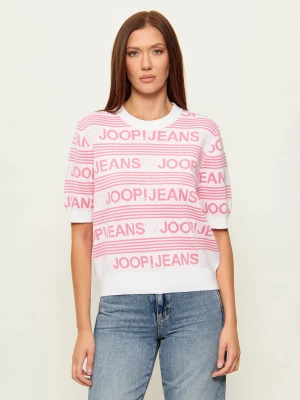 Joop! Jeans Sweter Karie | Relaxed fit różowy