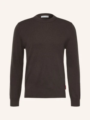 Joop! Jeans Sweter Laurelor braun CIEMNOBRĄZOWY