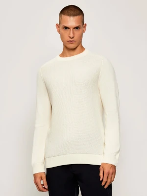 Joop! Jeans Sweter Olivier | Regular Fit kremowy