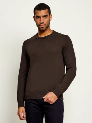 Joop! Jeans Sweter Pablor | Modern fit brązowy