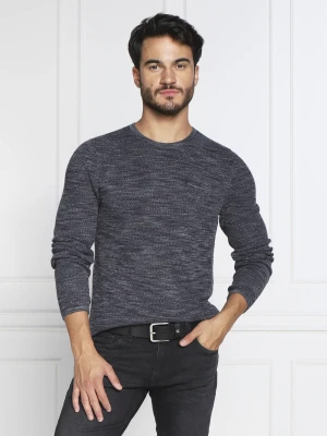 Joop! Jeans Sweter | Regular Fit granatowy