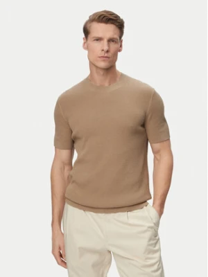 JOOP! Jeans Sweter Sandero 30101597 Beżowy jasny Regular Fit