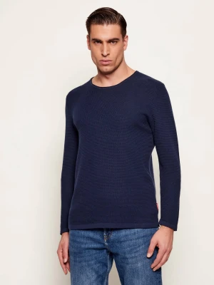 Joop! Jeans Sweter Svenor | Regular Fit granatowy