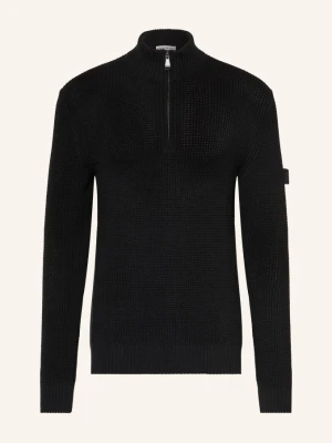 Joop! Jeans Sweter Typu Troyer Honrio schwarz CZARNY