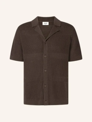 Joop! Jeans Sweter Z Dzianiny Ilkor Comfort Fit braun