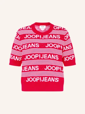 Joop! Jeans Sweter Z Dzianiny Karie rot